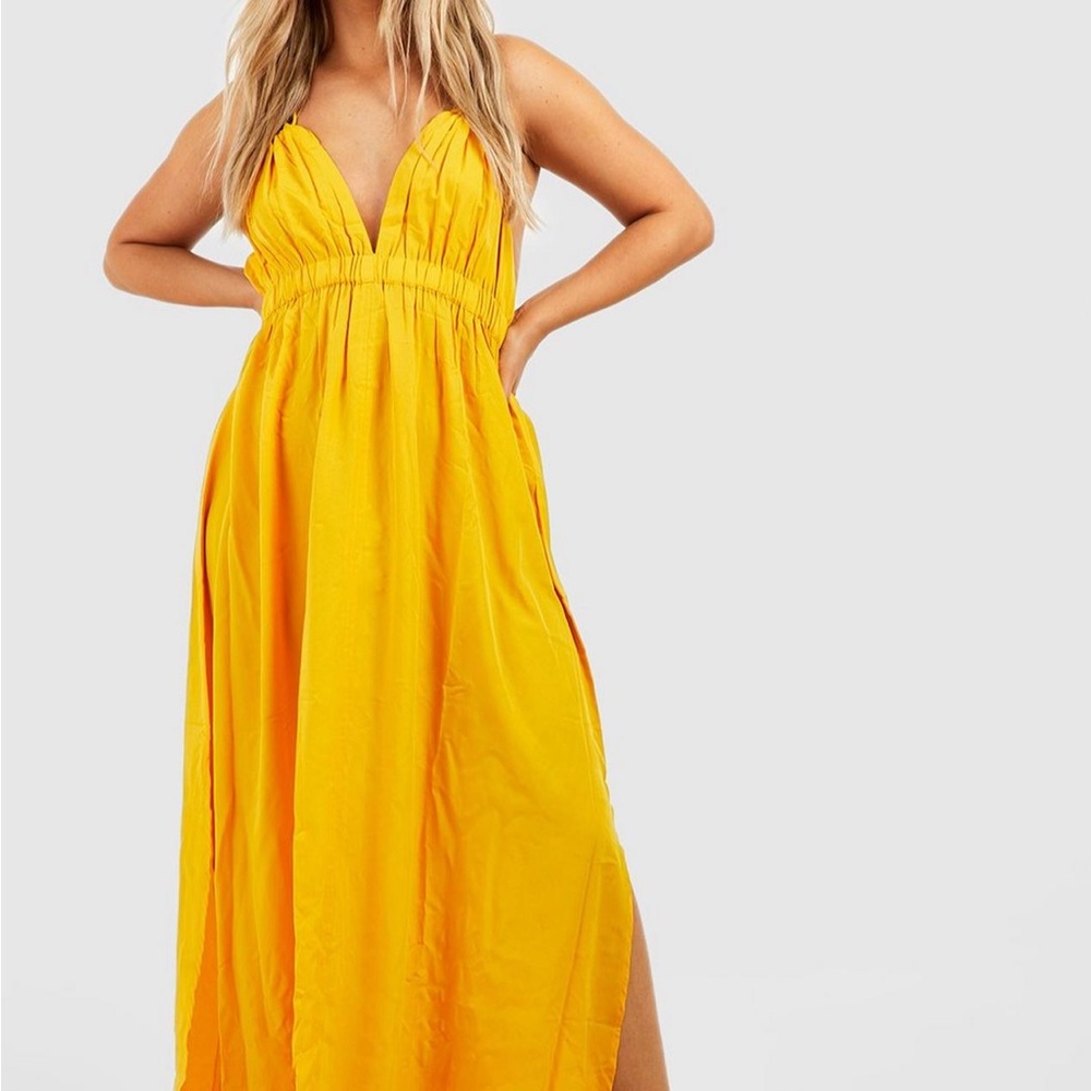 Boohoo Plus Size Maxi Dress